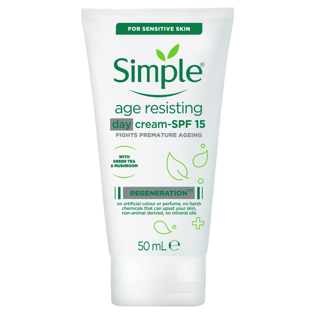 SIMPLE AGE RESISTING DAY CREAM SPF 15 50ML